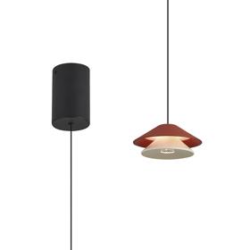 M9032  Piccola 13cm Rise & Fall Pendant 5W 3000K Orange